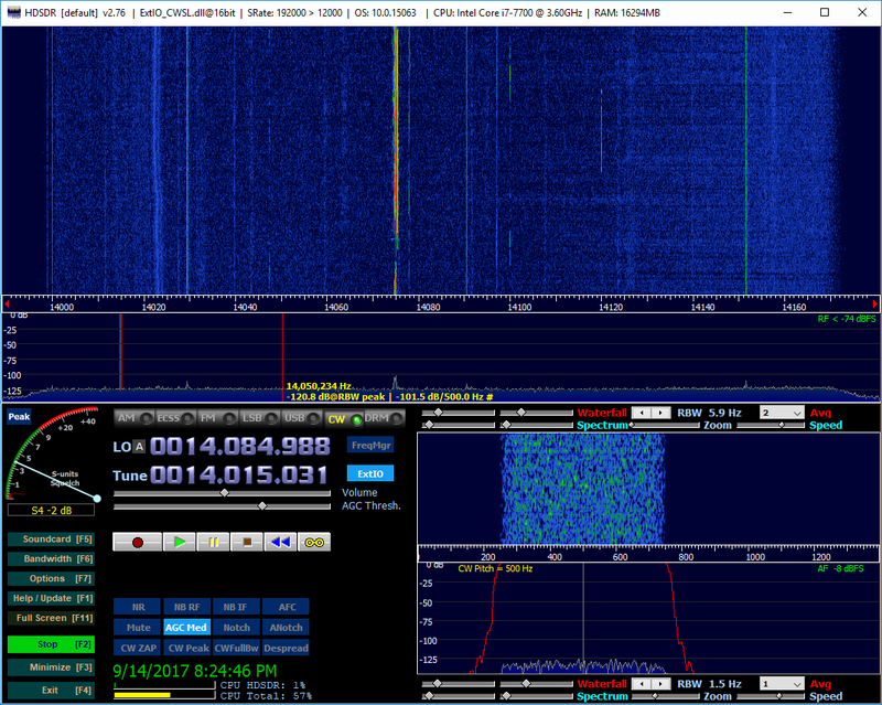 HDSDR mit Transformator