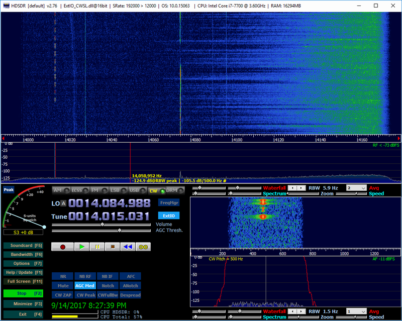 HDSDR no transformer